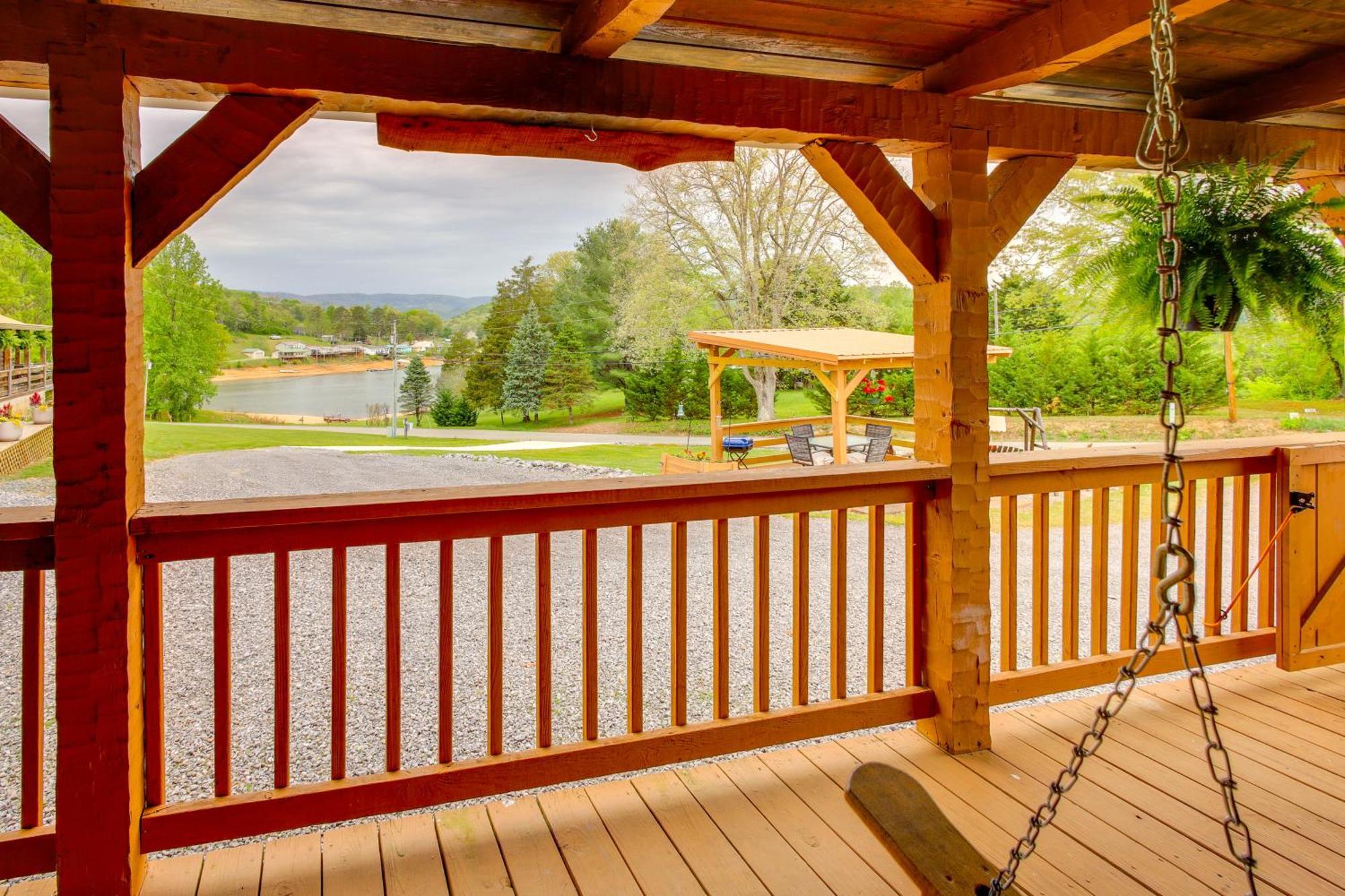 Rivers View - Cherokee Lake Cabin With Fire Pit! Bean Station Zewnętrze zdjęcie