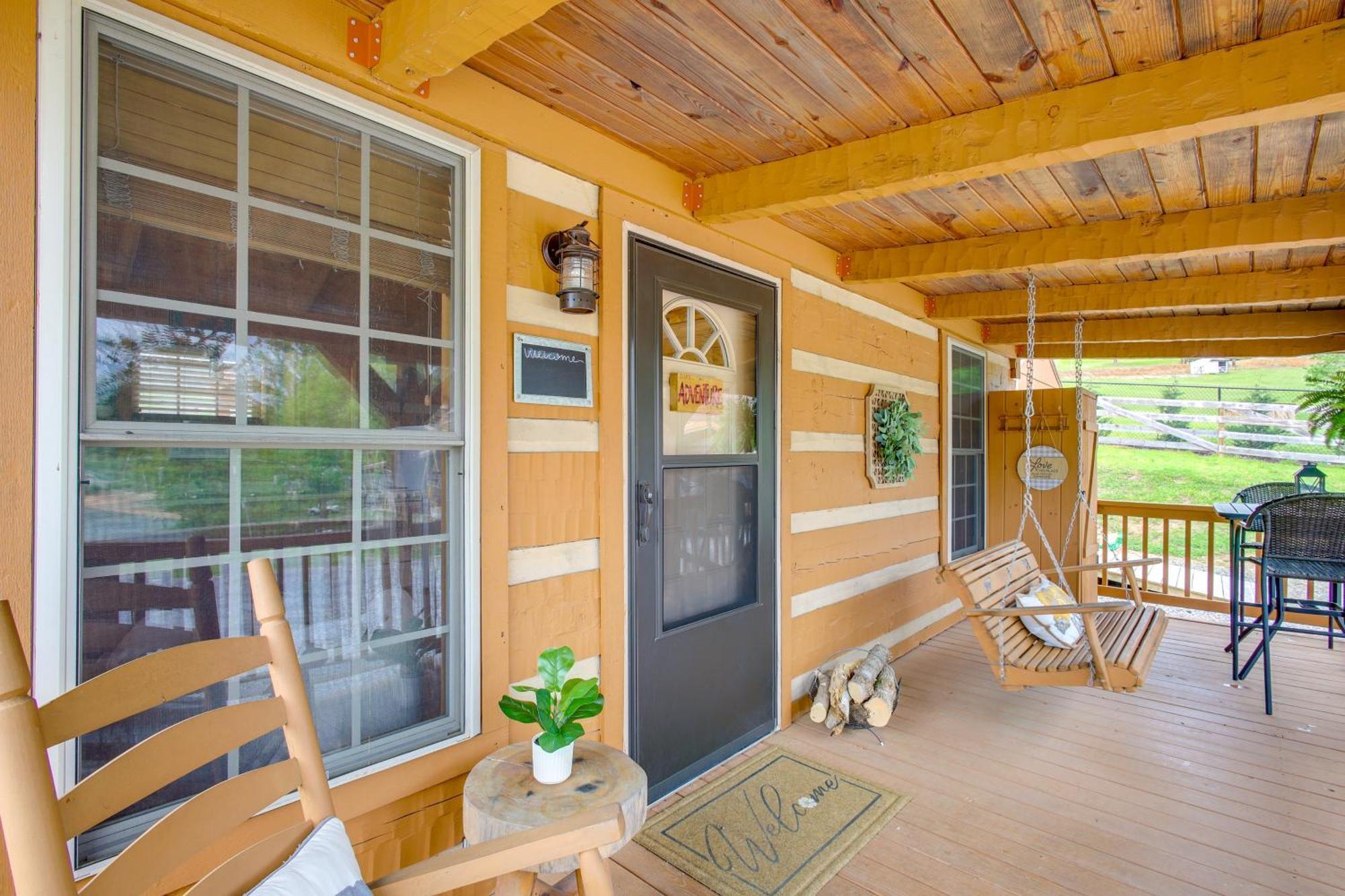 Rivers View - Cherokee Lake Cabin With Fire Pit! Bean Station Zewnętrze zdjęcie