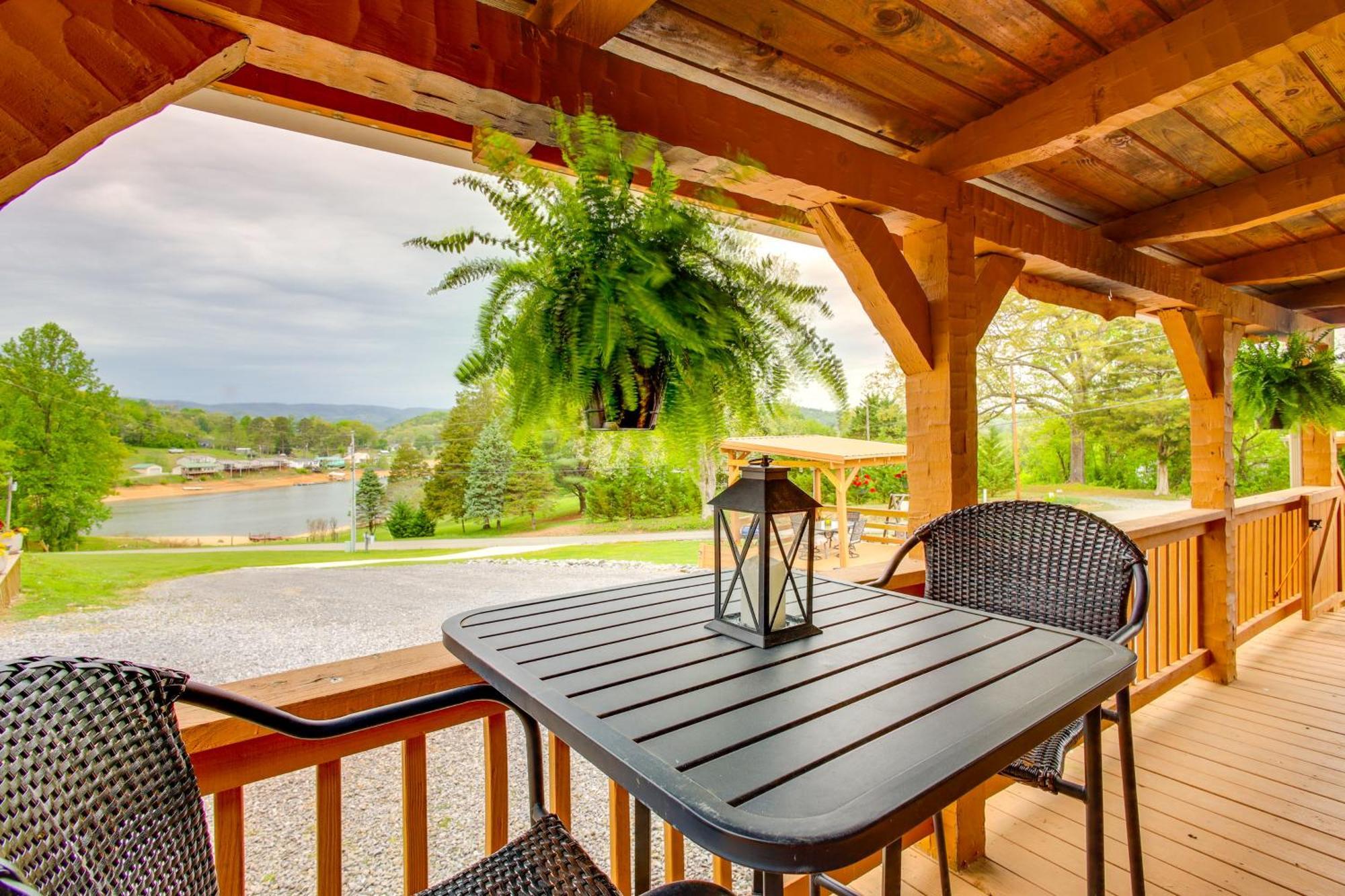 Rivers View - Cherokee Lake Cabin With Fire Pit! Bean Station Zewnętrze zdjęcie