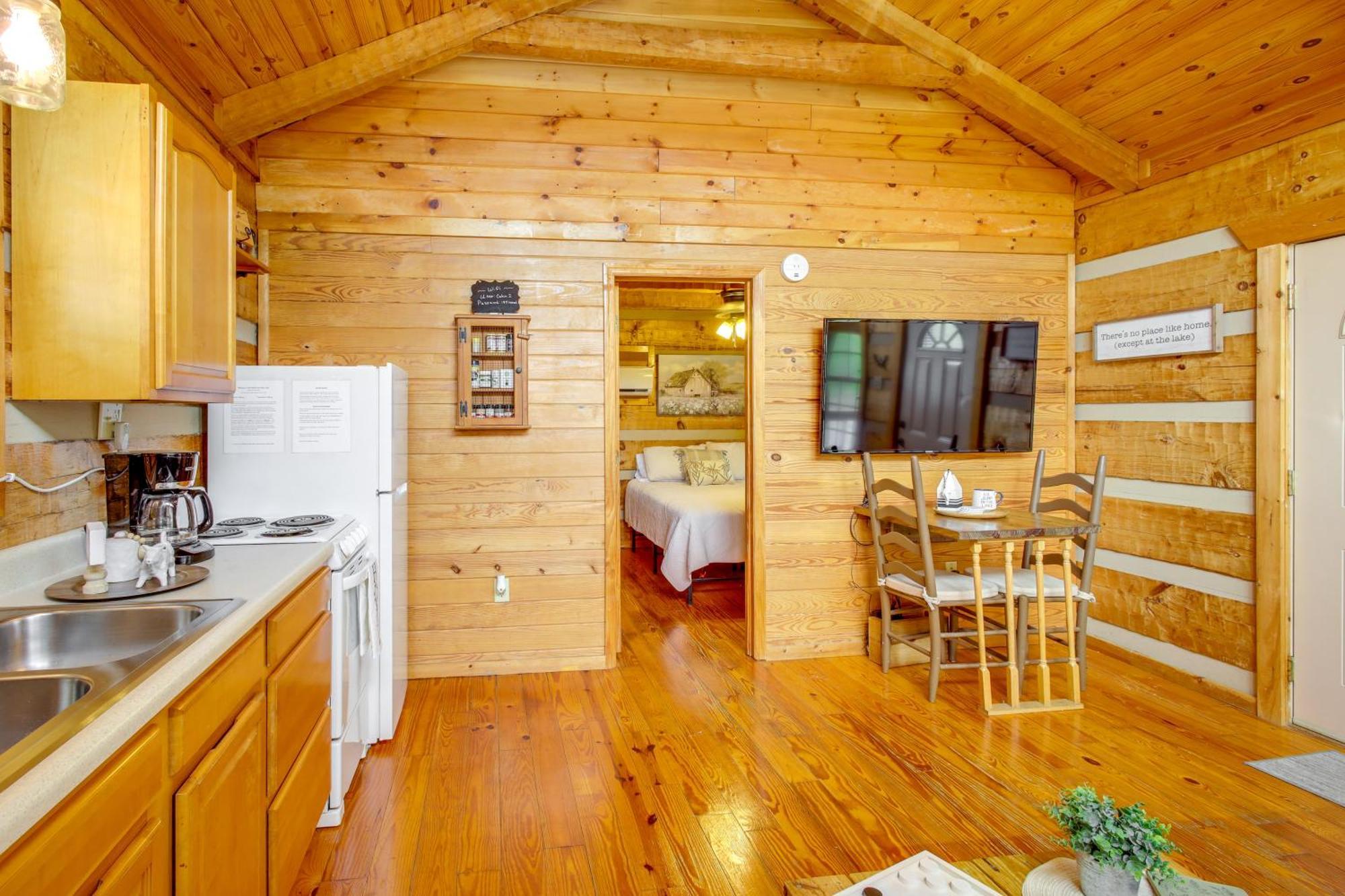 Rivers View - Cherokee Lake Cabin With Fire Pit! Bean Station Zewnętrze zdjęcie