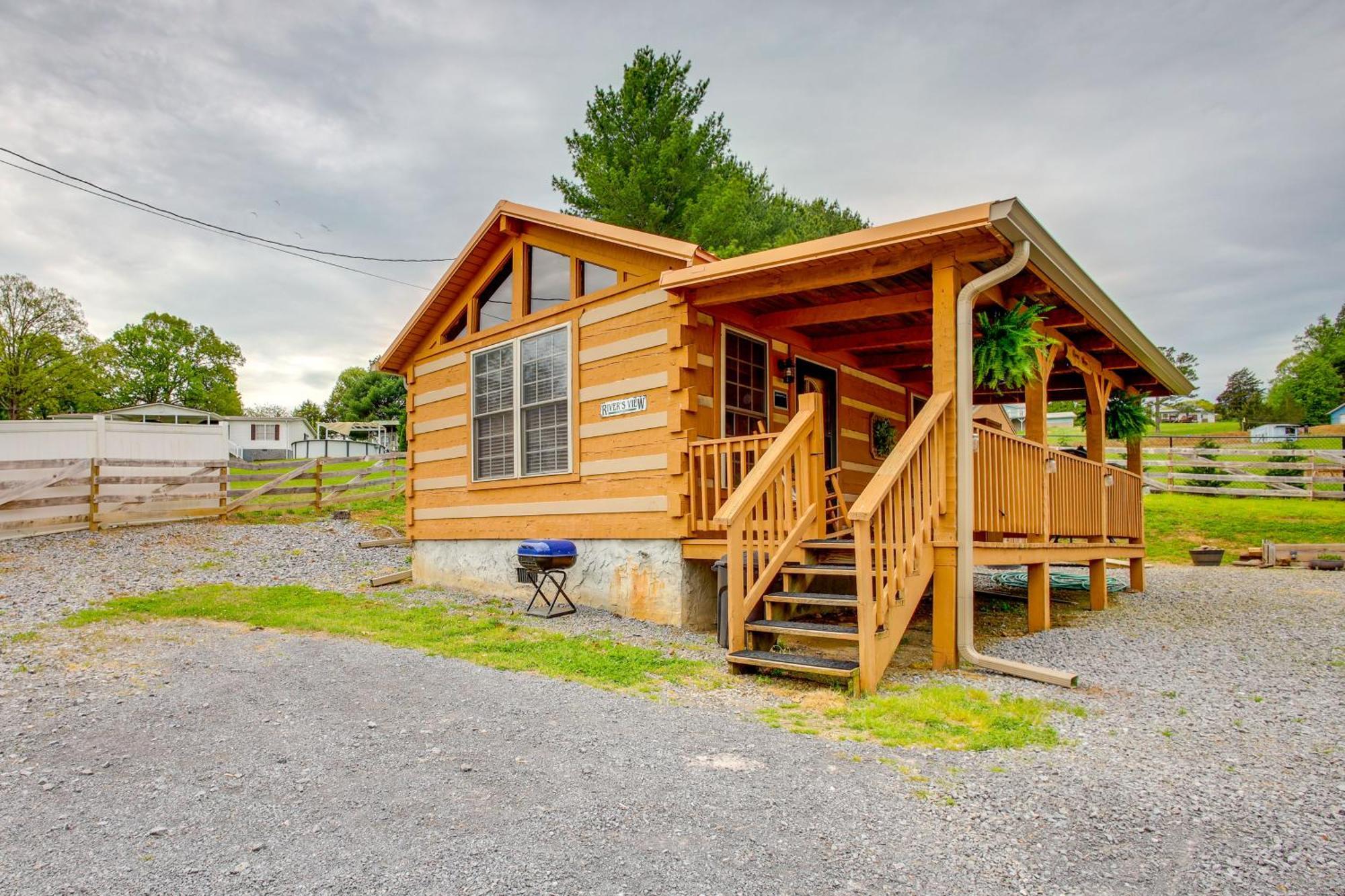 Rivers View - Cherokee Lake Cabin With Fire Pit! Bean Station Zewnętrze zdjęcie