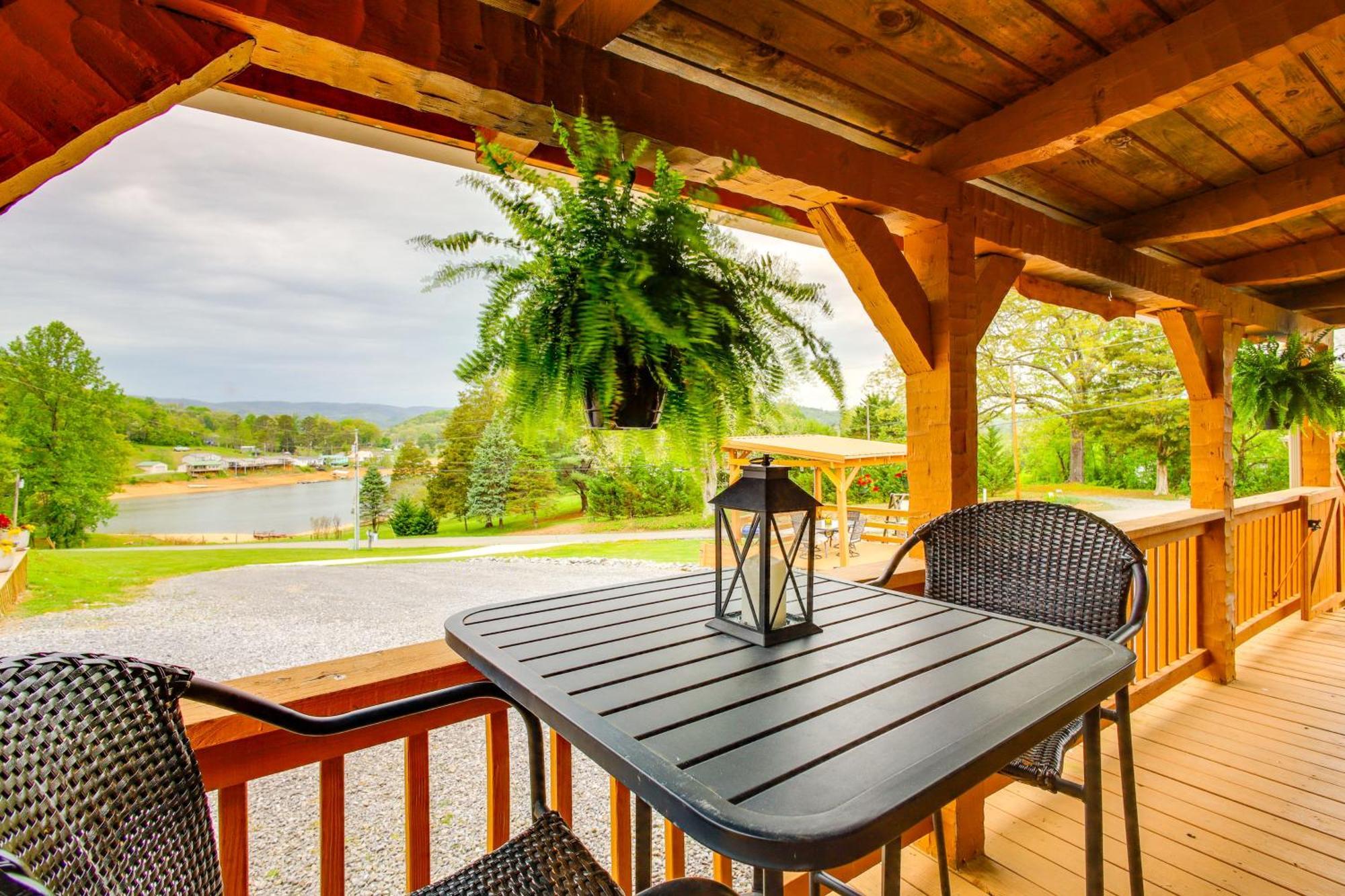 Rivers View - Cherokee Lake Cabin With Fire Pit! Bean Station Zewnętrze zdjęcie