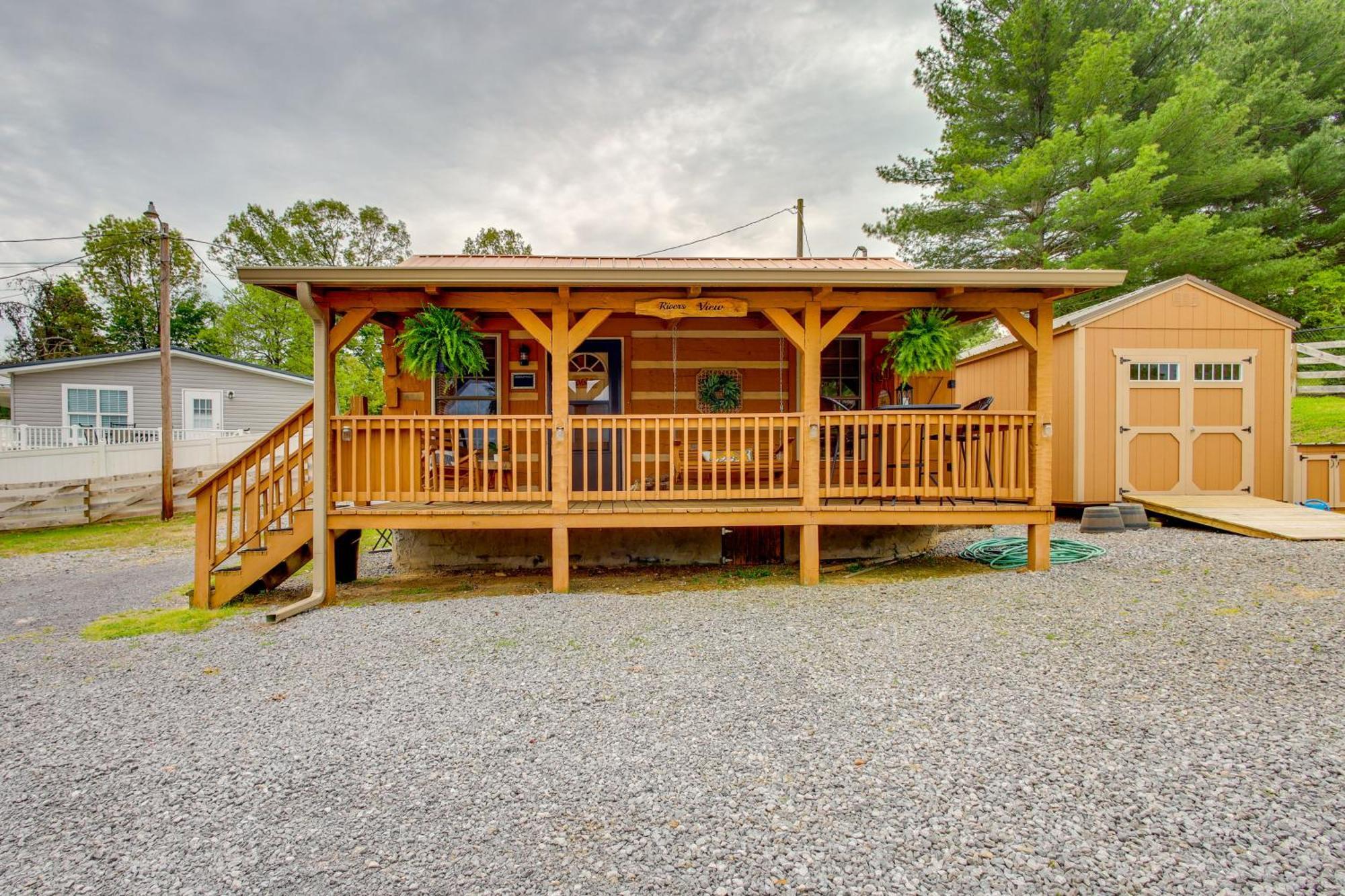 Rivers View - Cherokee Lake Cabin With Fire Pit! Bean Station Zewnętrze zdjęcie